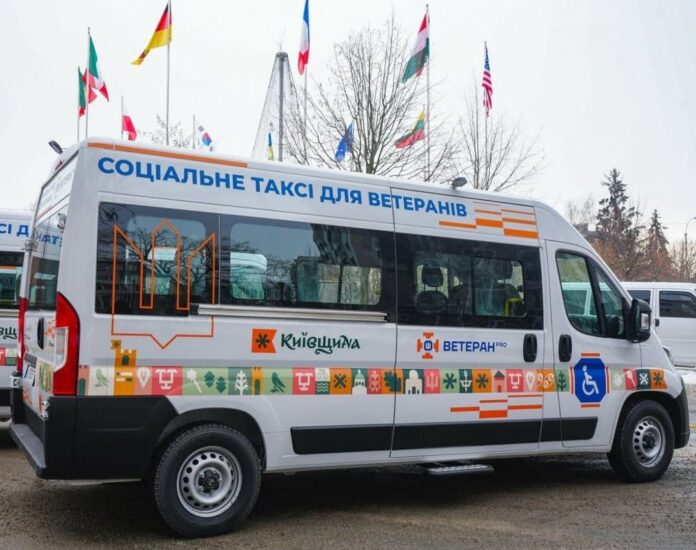 У Бучанській громаді працює соціальне таксі для ветеранів