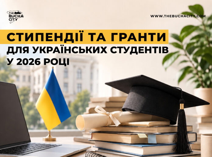 Стипендії та гранти для українських студентів у 2026 році