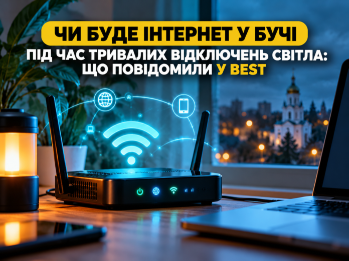 Чи буде інтернет у Бучі під час тривалих відключень світла: що повідомили у BEST
